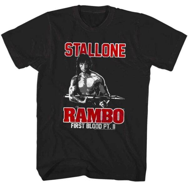 Rambo Stallone Men’s T Shirt