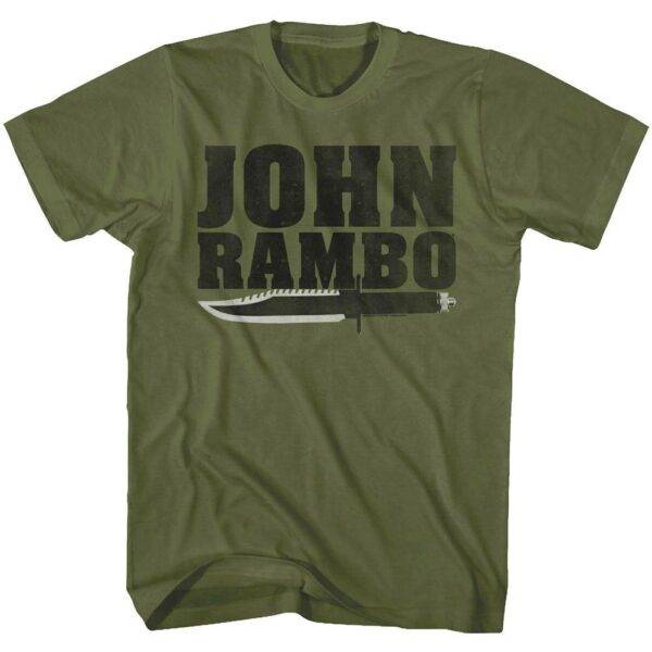 John Rambo Knife Men’s T Shirt