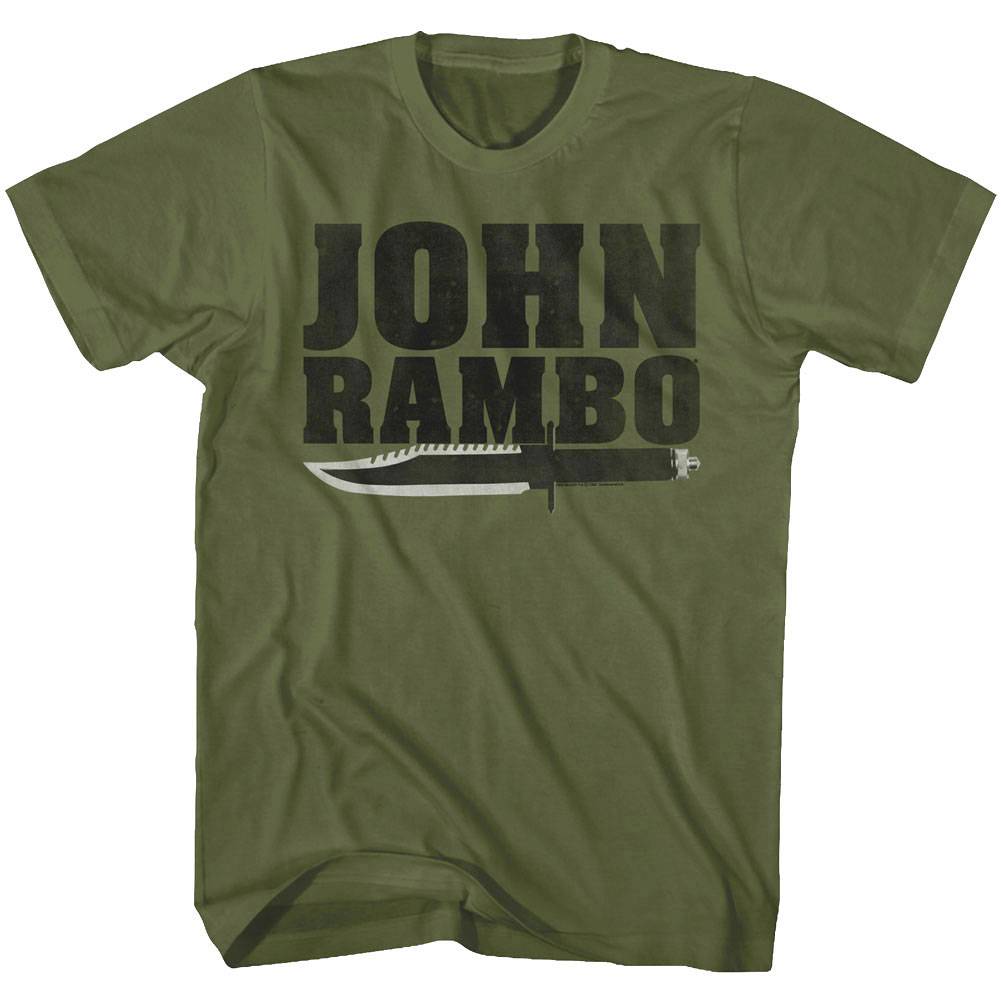 John Rambo Knife T-Shirt