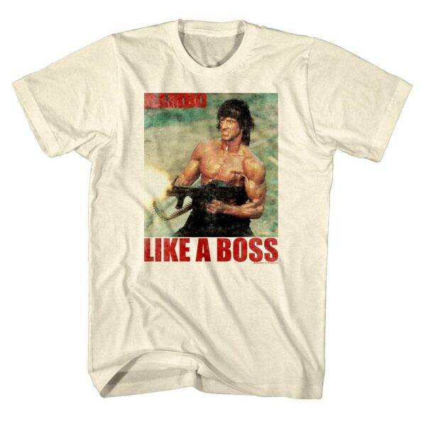 Rambo Like a Boss Men’s T Shirt