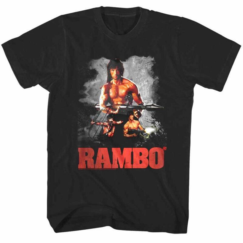 Rambo Triple Threat Men’s T Shirt
