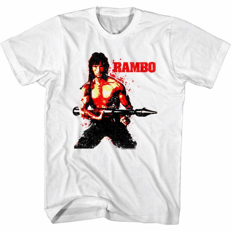 Rambo Rocket Launcher Men’s T Shirt