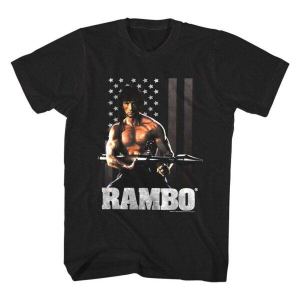 Rambo American Patriot Men’s T Shirt