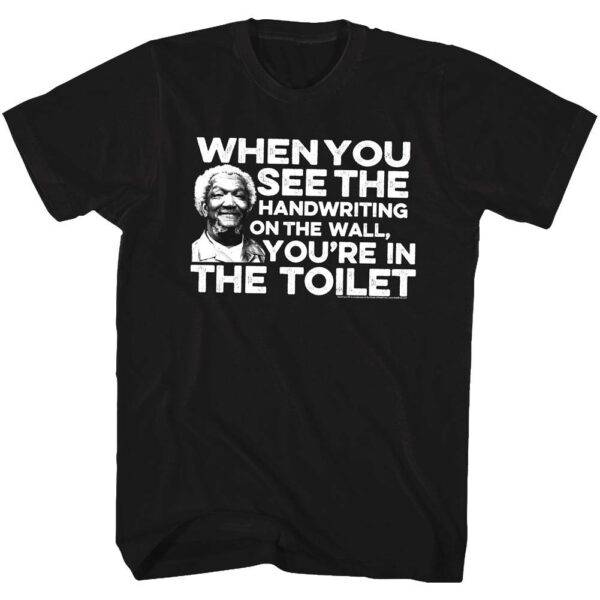 Redd Foxx Handwriting on the Wall Men’s T Shirt