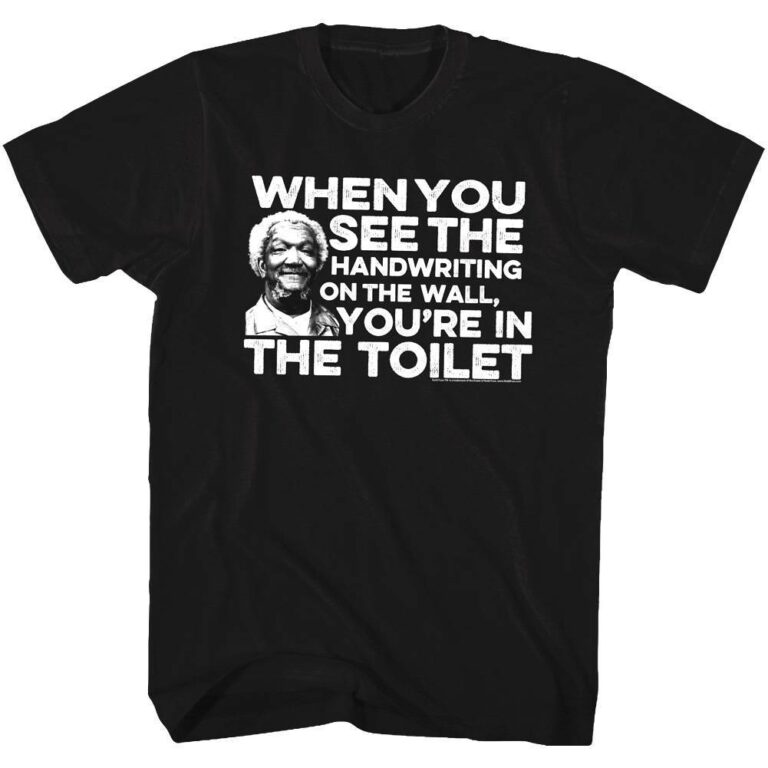 Redd Foxx Handwriting on the Wall Men’s T Shirt