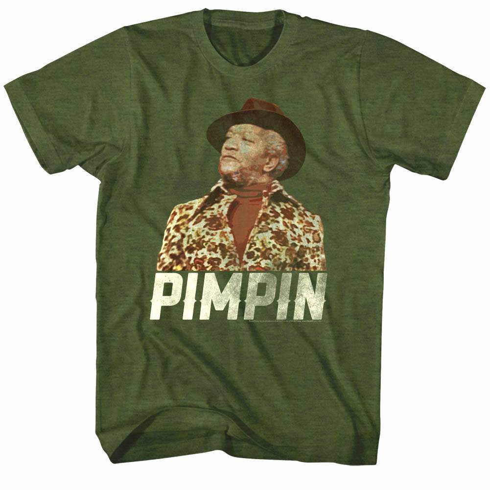 Redd Foxx Sandford & Sons Fred Pimpin Ain't Easy Men's T Shirt