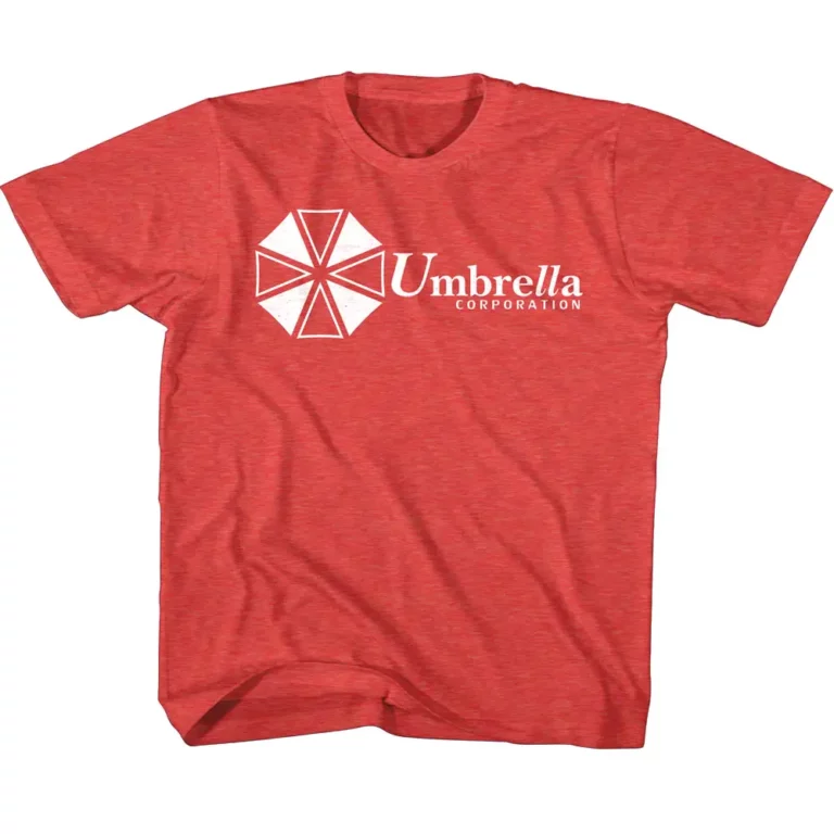 Resident Evil Umbrella Corporation Red T-Shirt