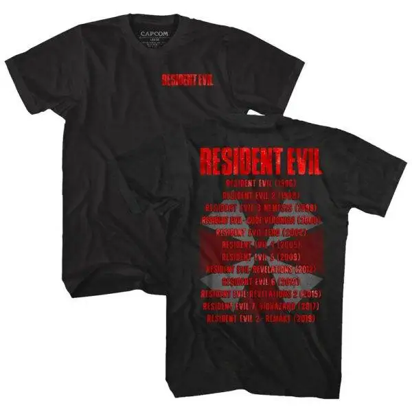 Resident Evil Release Dates T-Shirt