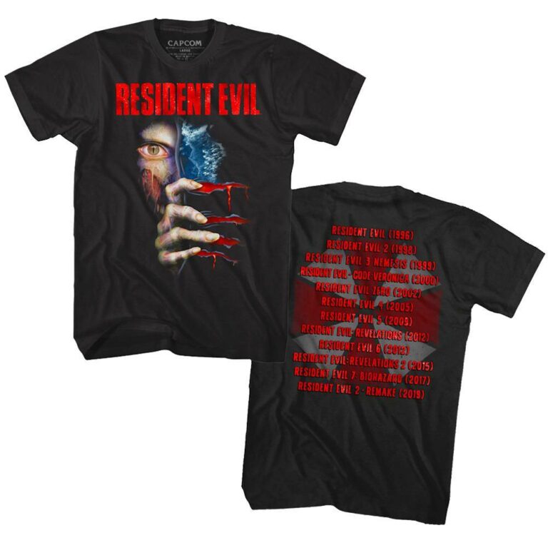 Resident Evil Zombie Release Dates T-Shirt