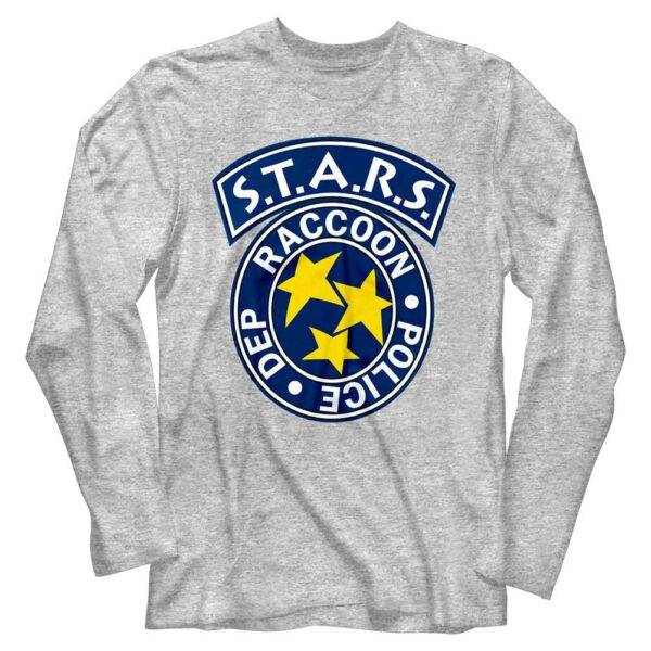 Resident Evil STARS Raccoon Police Long Sleeve T-Shirt