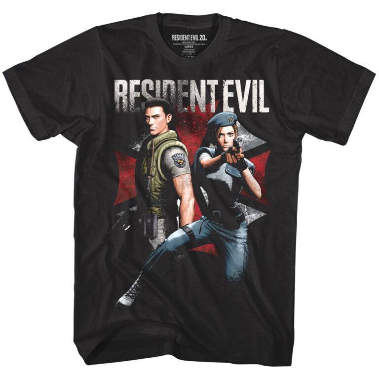 Resident Evil Chris & Jill T-Shirt