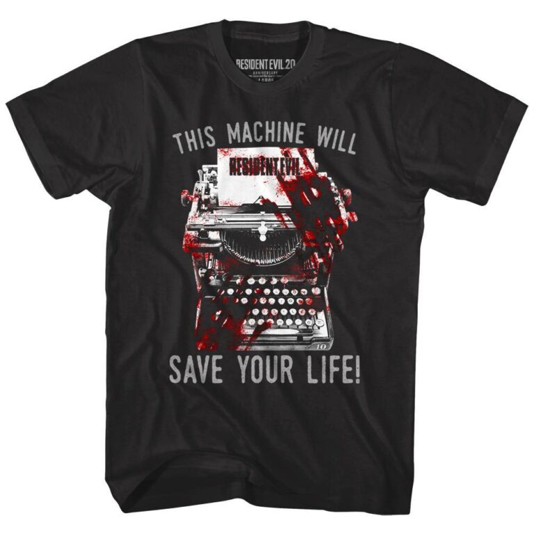 Resident Evil This Machine Will Save Your Life T-Shirt