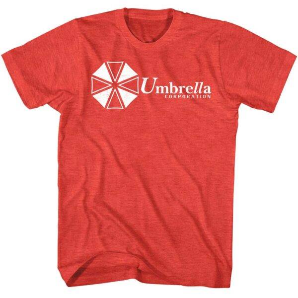 Resident Evil Umbrella Corporation Red T-Shirt