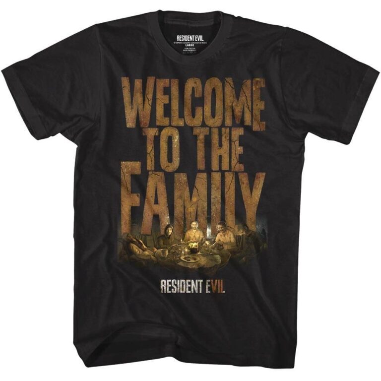 Resident Evil 7 Welcome to the Family T-Shirt