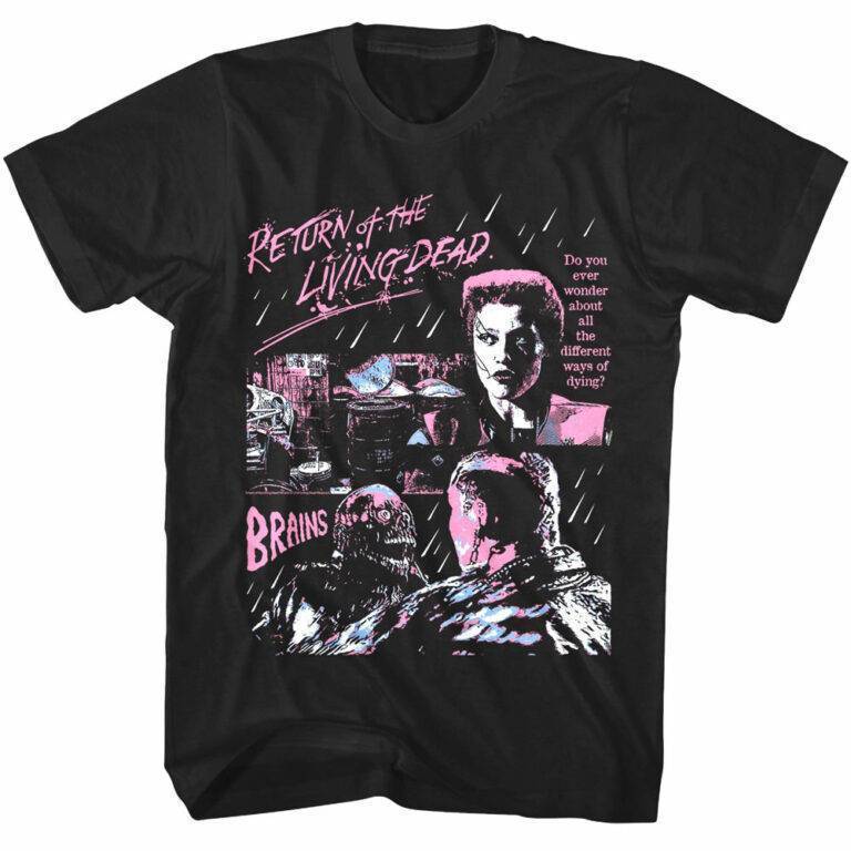 Return of The Living Dead Different Ways of Dying Men’s T Shirt