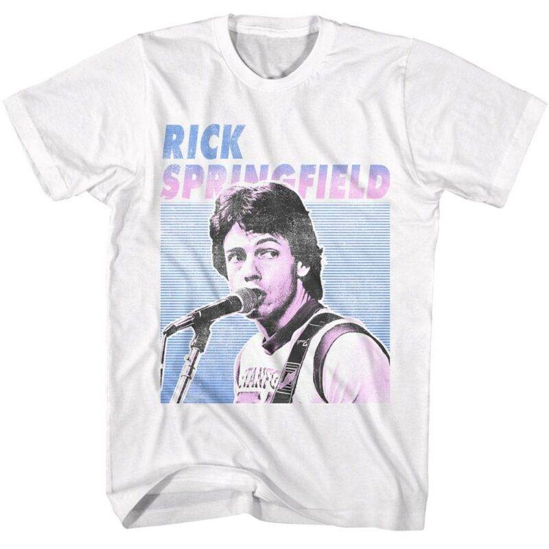 Rick Springfield 80's Pop Star Men's T Shirt