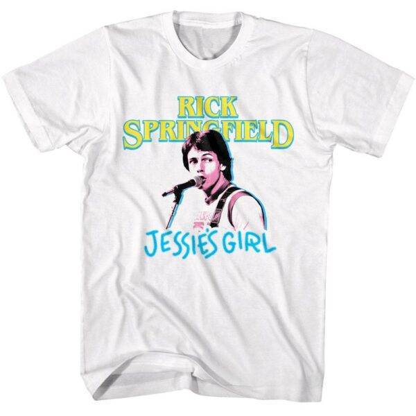 Rick Springfield Jessie’s Girl Men’s T Shirt