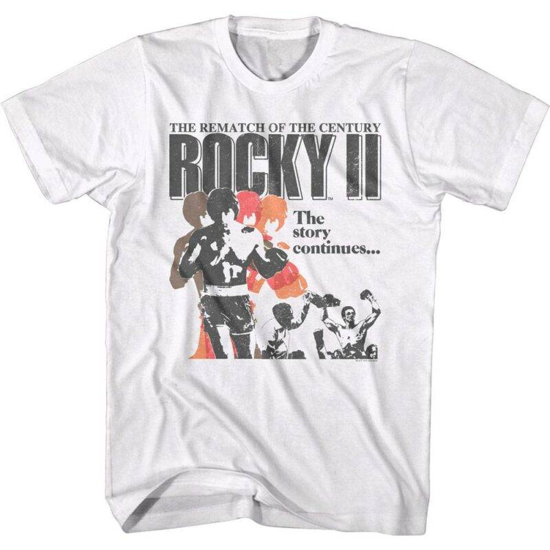 Rocky 2 The Story Continues Men’s T Shirt