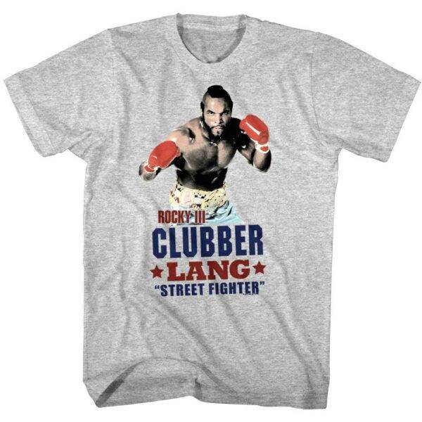 Clubber Lang Street Fighter Men’s T Shirt