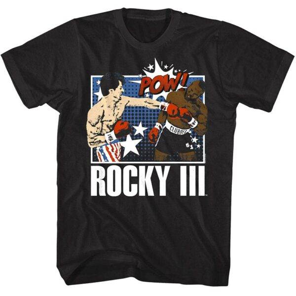 Rocky 3 Comic POW Men’s T Shirt