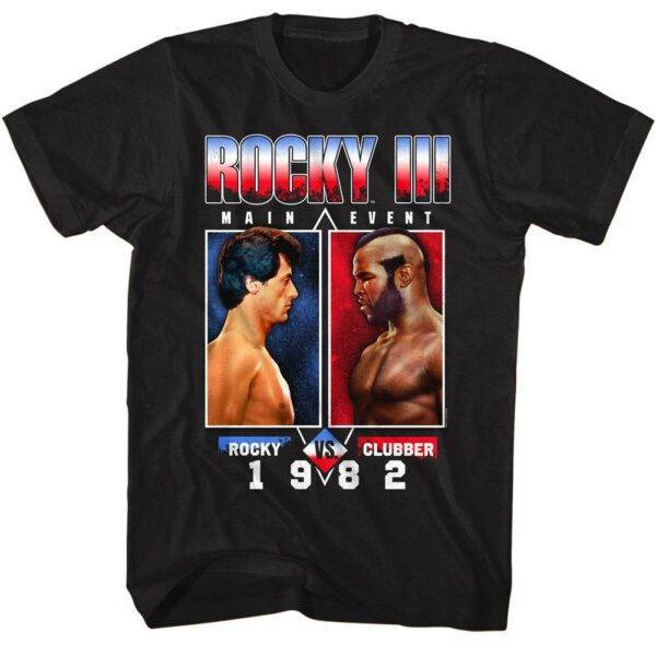 Rocky 3 Clubber Lang Main Event Men’s T Shirt