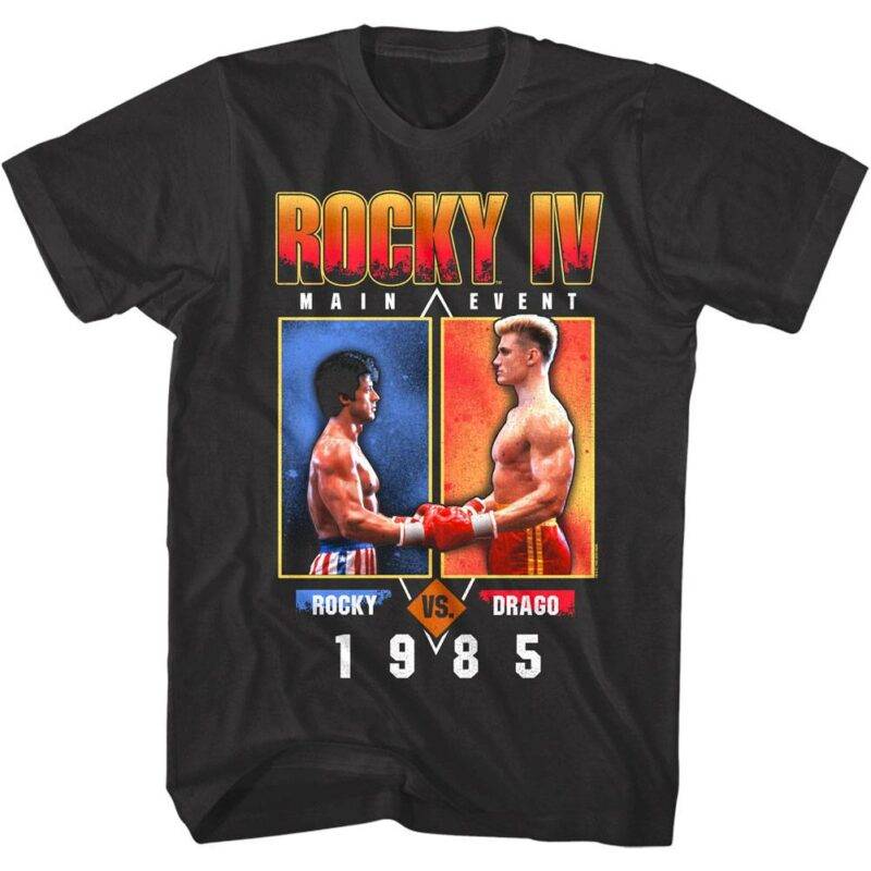 Rocky 4 Boxing Main Event Men’s T Shirt