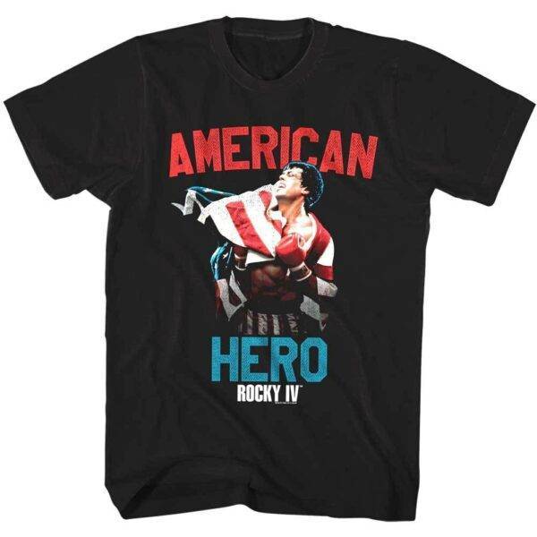 Rocky 4 American Hero Men’s T Shirt