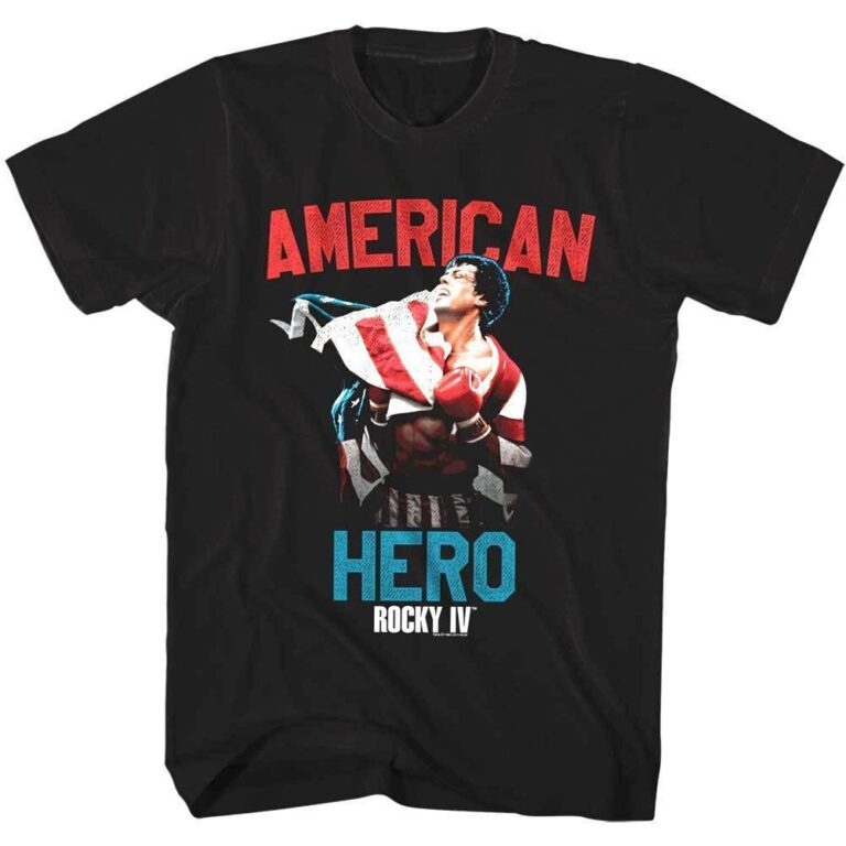 Rocky 4 American Hero Men’s T Shirt