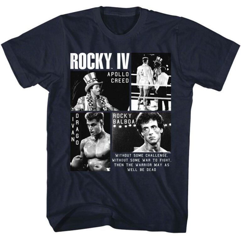 Rocky 4 Apollo v Drago Men’s T Shirt