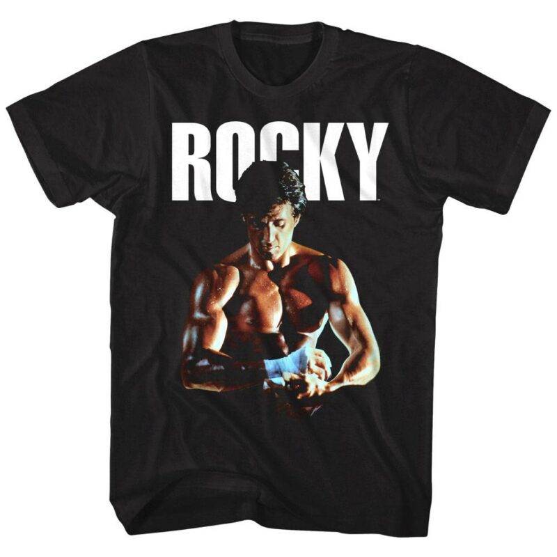 Rocky Fist Wraps Men’s T Shirt