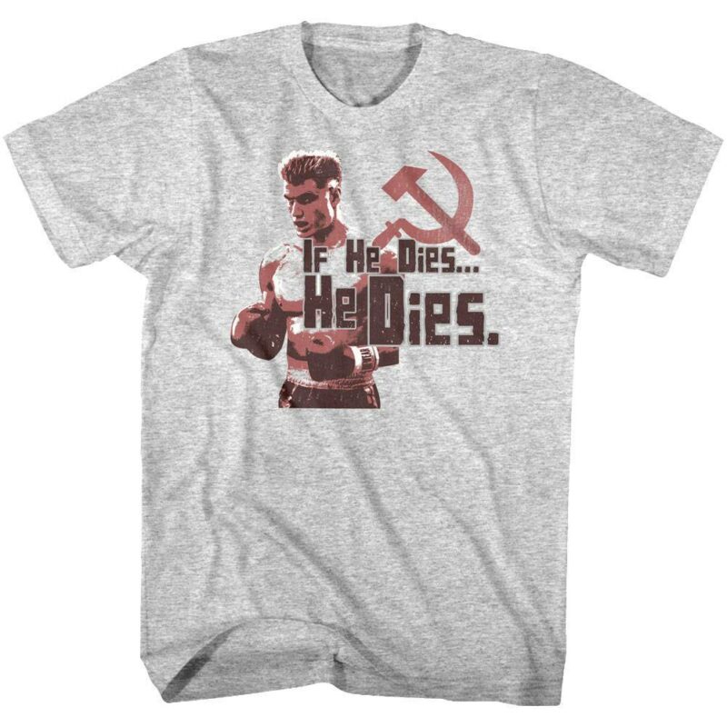 Ivan Drago if He Dies Men’s T Shirt