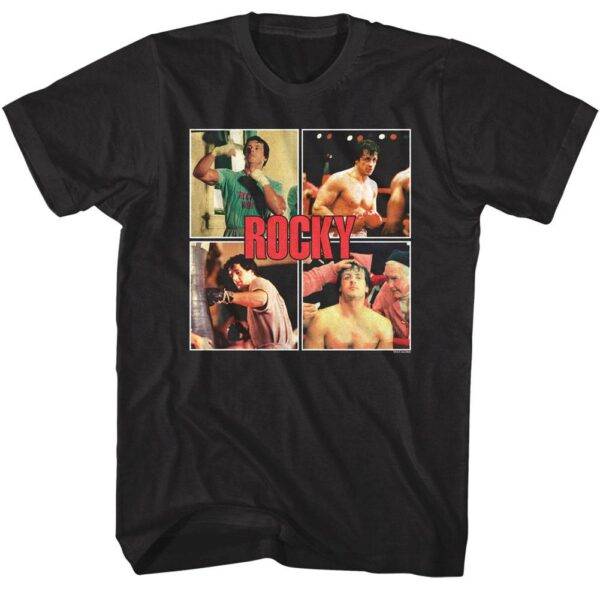 Rocky Many Moods of Balboa Men’s T Shirt