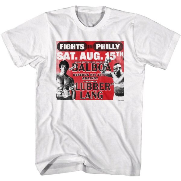 Rocky Fights in Philly Men’s T Shirt
