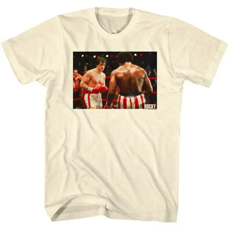 Rocky Facing-Off Apollo Creed Men’s T Shirt