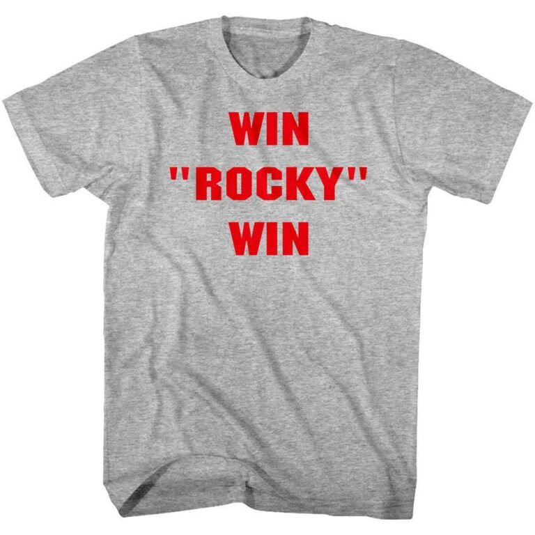 Rocky Wins Men’s T Shirt