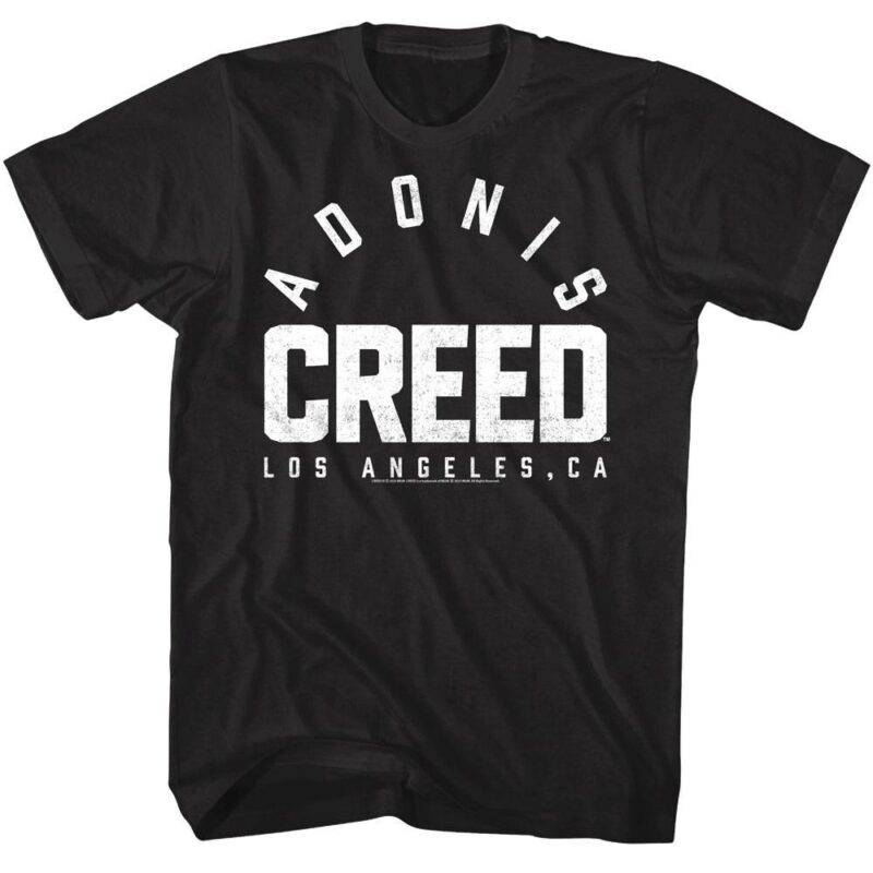 Adonis Creed LA Training Logo Men’s T Shirt