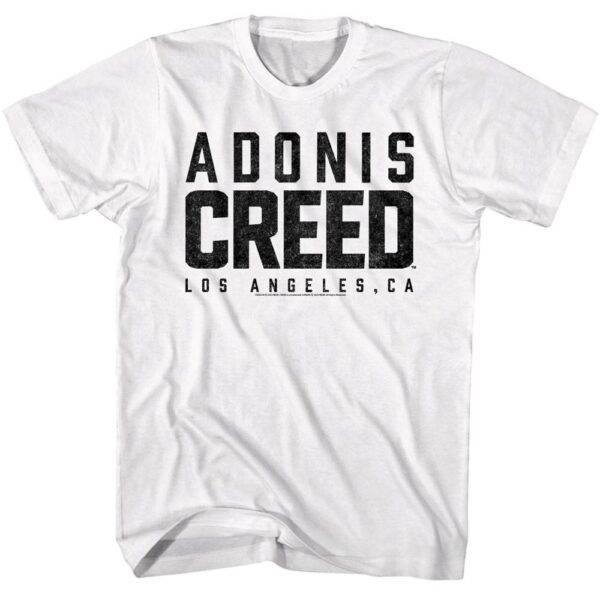 Adonis Creed Los Angeles Logo Men’s T Shirt