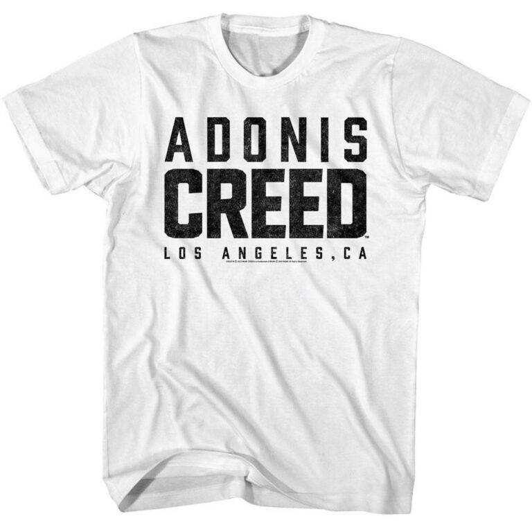 Adonis Creed Los Angeles Logo Men’s T Shirt