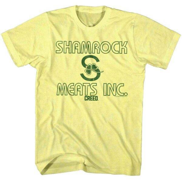 Creed Shamrock Meats Inc Men’s T Shirt