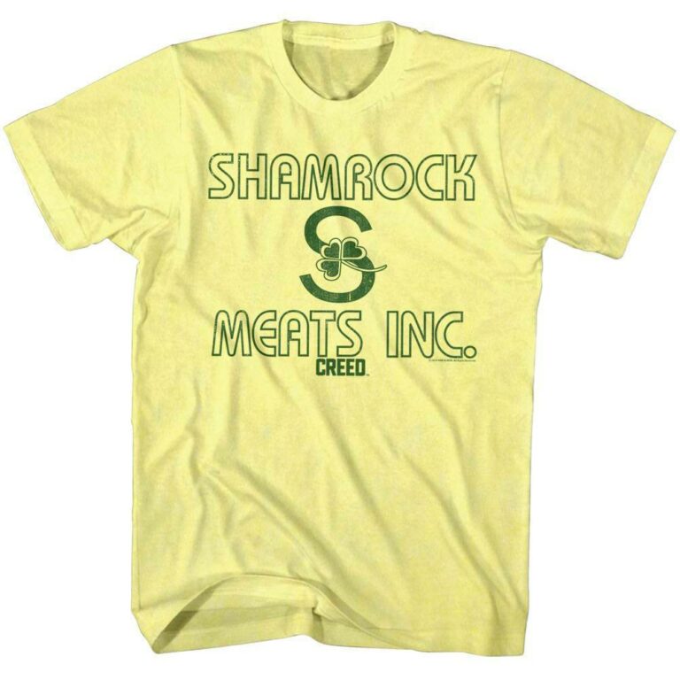 Creed Shamrock Meats Inc Men’s T Shirt