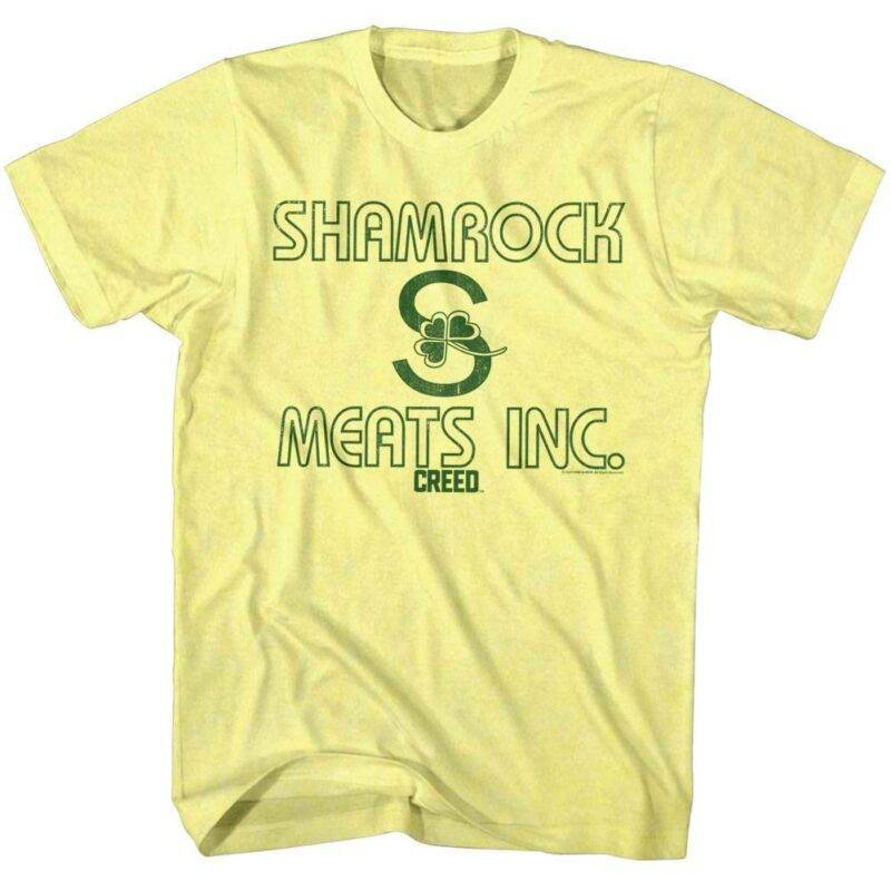 Creed Shamrock Meats Inc Men’s T Shirt