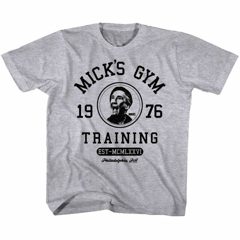 Rocky Mick’s Gym Training Kids T Shirt