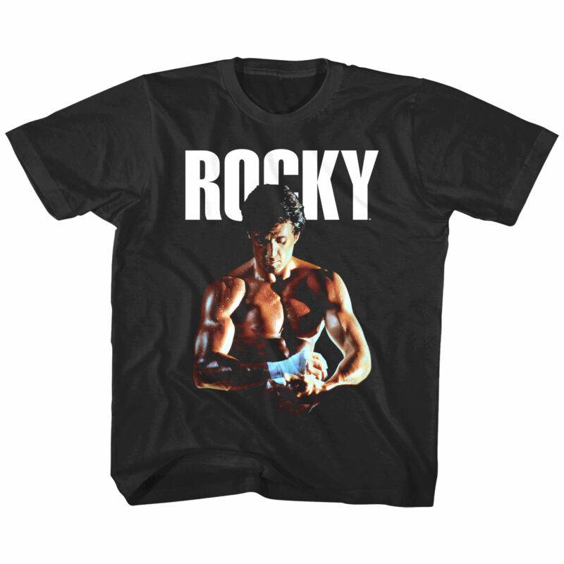 Rocky Fist Wraps Kids T Shirt