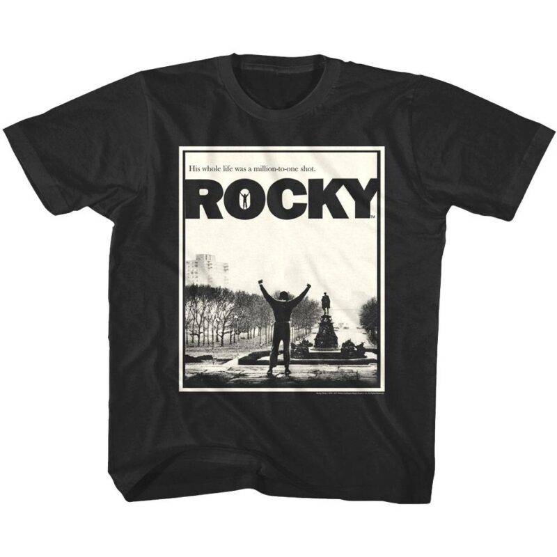 Rocky Life was a Million to One Shot Kids T Shirt