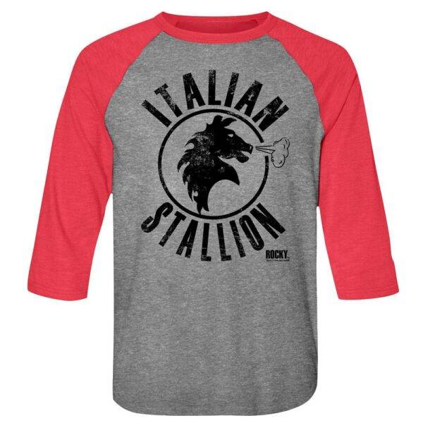 Rocky Vintage Italian Stallion Men’s Raglan Shirt