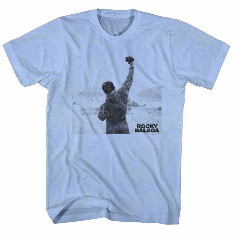 Rocky Balboa Blue Sky Punching Men’s T Shirt