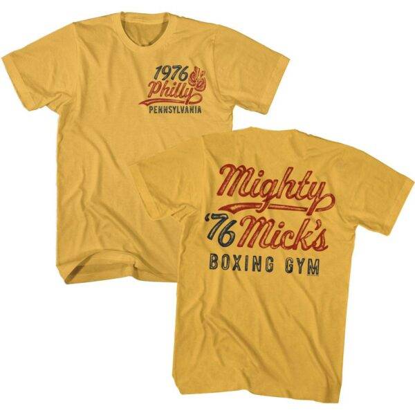 Rocky Mighty Mick’s Boxing Gym Philly 1976 Men’s T Shirt