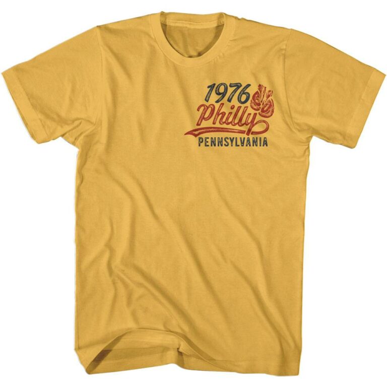 Rocky Mighty Mick's Boxing Gym Philly 1976 Men's T Shirt - Image 3
