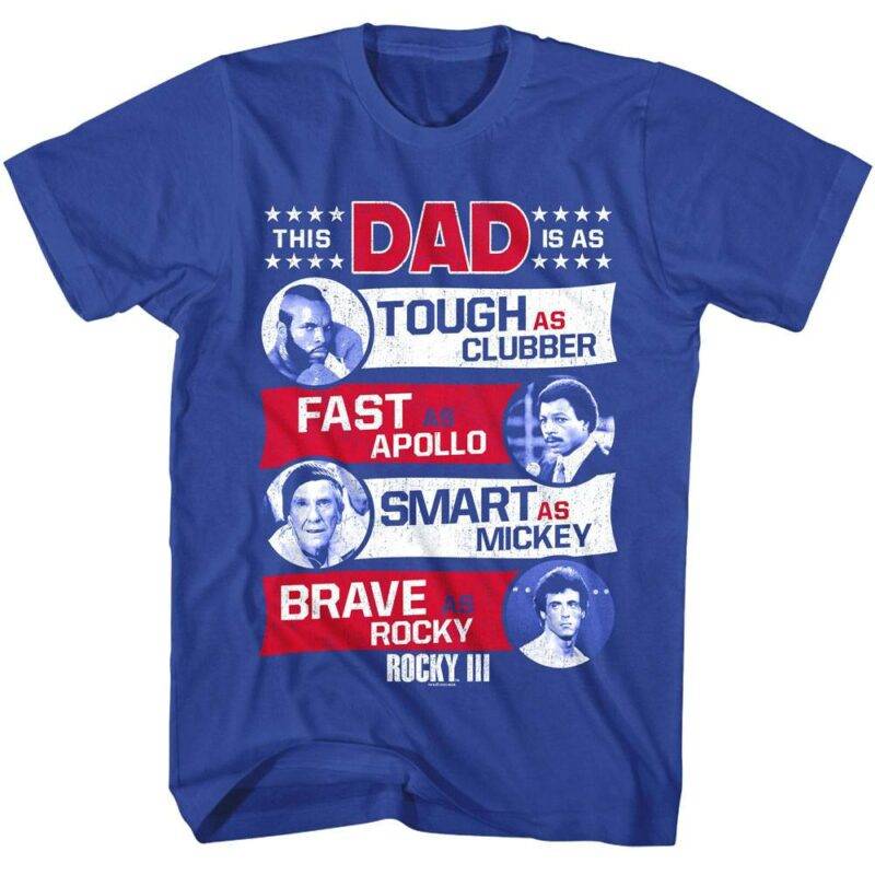 Rocky is my Dad Men’s T Shirt