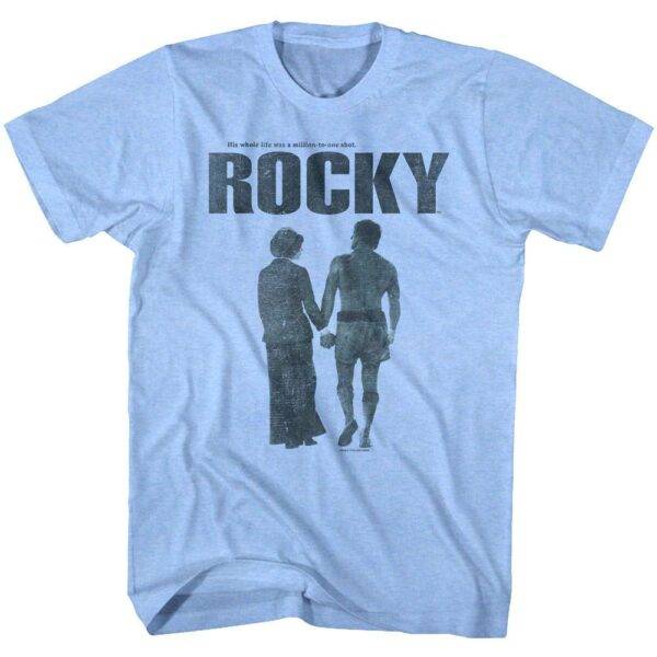 Rocky and Adrian Movie Poster T-Shirt